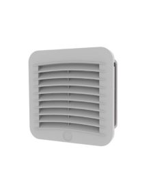 Vent Grille and Filter, Plastic, IP54, 155 x 155mm