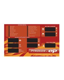 Pyrokos Label, Face Plate, Die-Cut, With Water Jacket Heater, no Jacking Pump